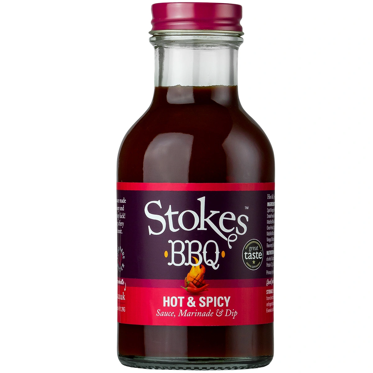 Stokes BBQ Sauce Hot & Spicy 267ml Stokes BBQ Sauce Hot & Spicy 267ml