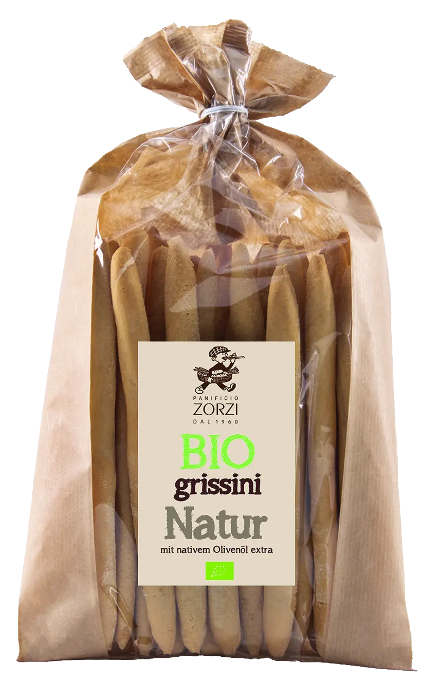 Zorzi Grissini natur 200g, BIO